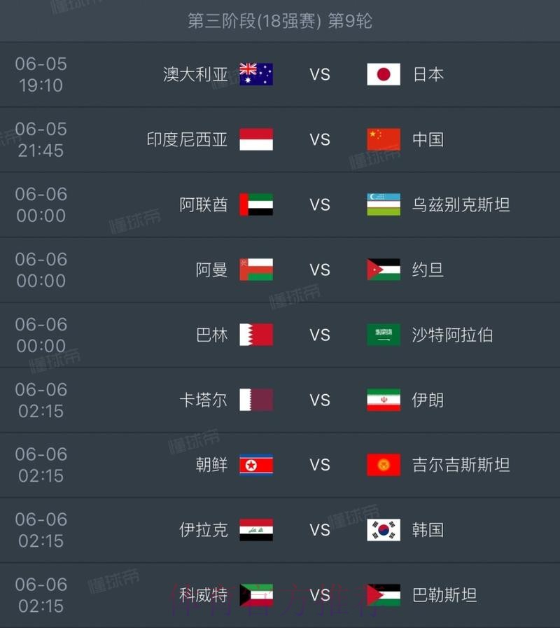 世界杯完整赛程下载
